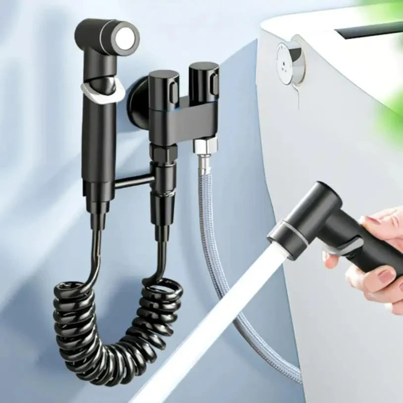Toilet Cleaning Bidet Toilet Sprayer Set Cold Water Portable Bidet Toilet Accessories Handheld Bathroom Wash Anal Douche