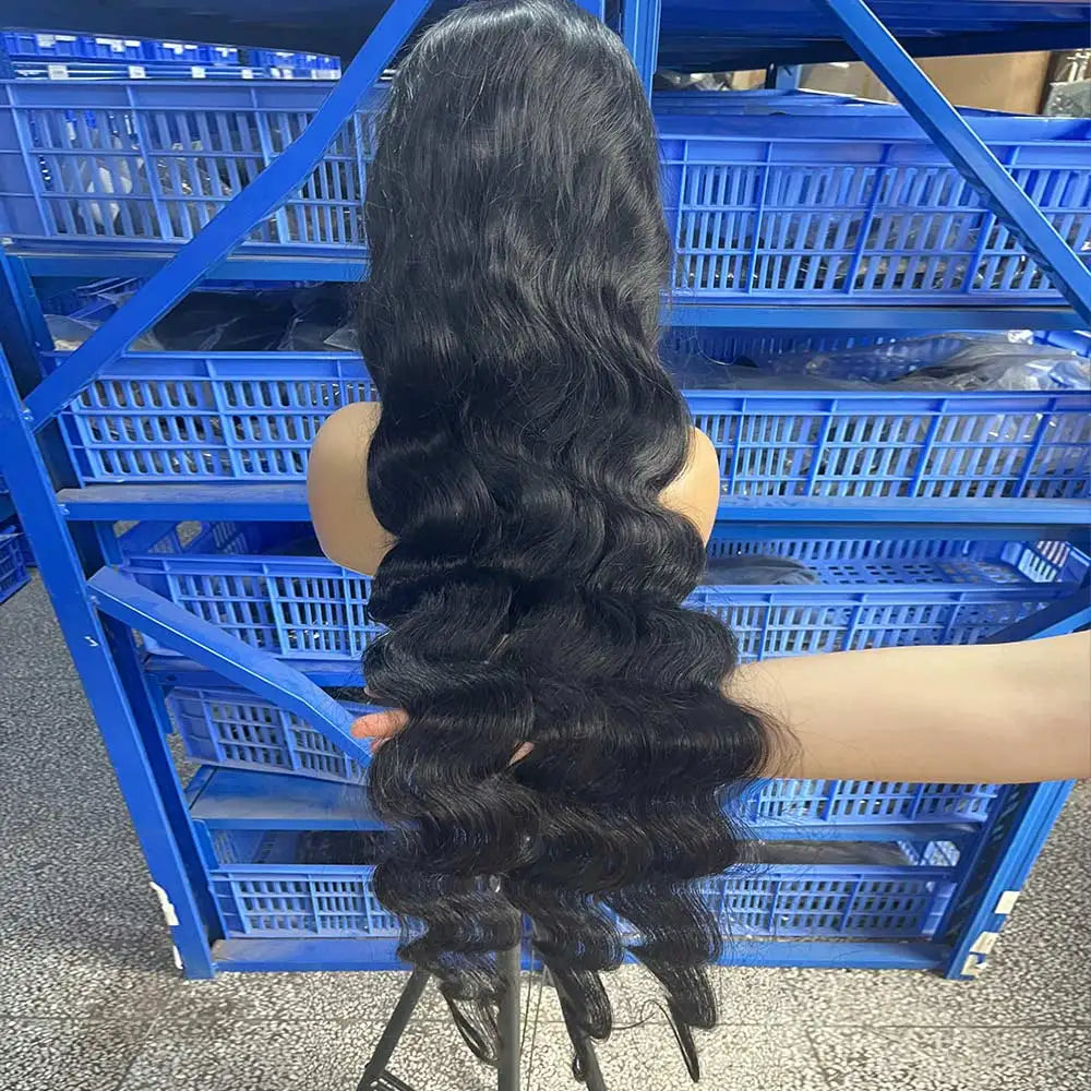 30 40 Inch Body Wave Lace Front Wig 13x4 13x6 Lace Frontal Human Hair Wigs Brazilian Water Wave Hd Lace Frontal Wigs For Women