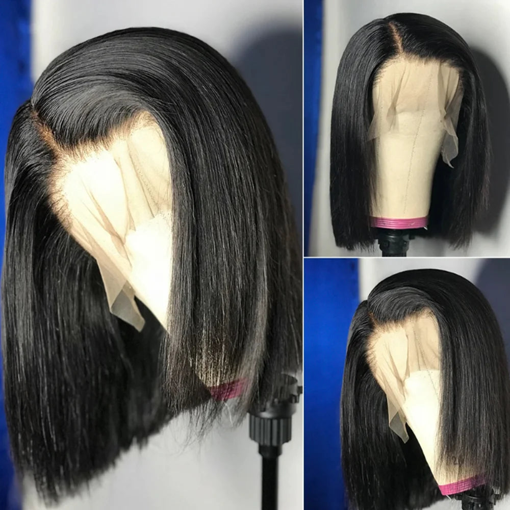 ---
Titre (EN/FR)
EN: 13x4 Bob Wig Lace Front – Peruvian Human Hair, Reddish Brown #33, Straight Style, 150% Density
FR: Perruque Bob 13x4 Lace Front – Cheveux Humains Péruviens, Brun Roussâtre #33, Lisse, Densité 150