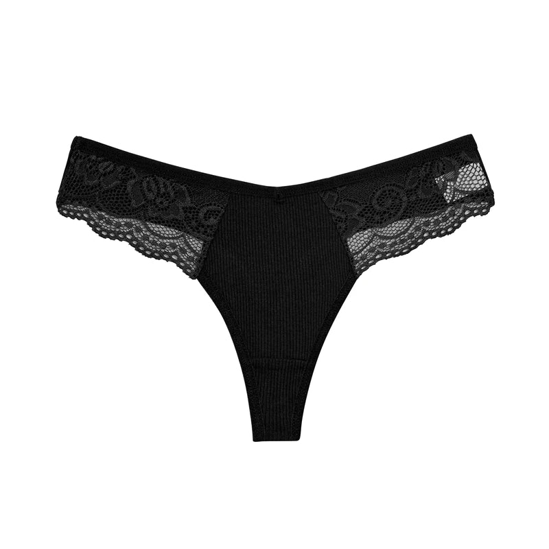 Women Cotton G-string Lingerie Sexy Lace Panties Thongs Femme Underwear Sexy Pantys Underpant Lingerie Lace Intimates S-XL
