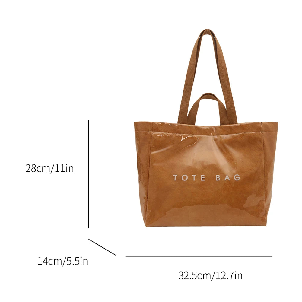 Sac fourre-tout pour femmes et hommes, sac à bandoulière réglable avec poche intérieure, sac à main solide pour le travail, l'école et le bureau
