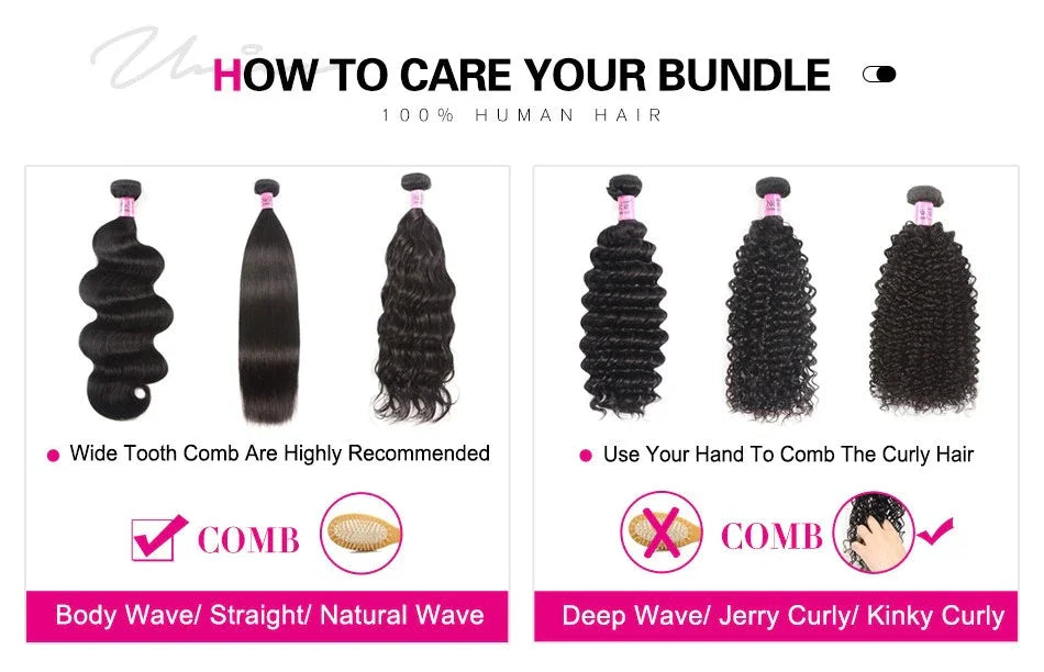 Extensions de cheveux humains Body Wave brun ombré UNice Hair, lot de 1, 3 ou 4 pièces, tissages rapides à coudre, 100 g par lot