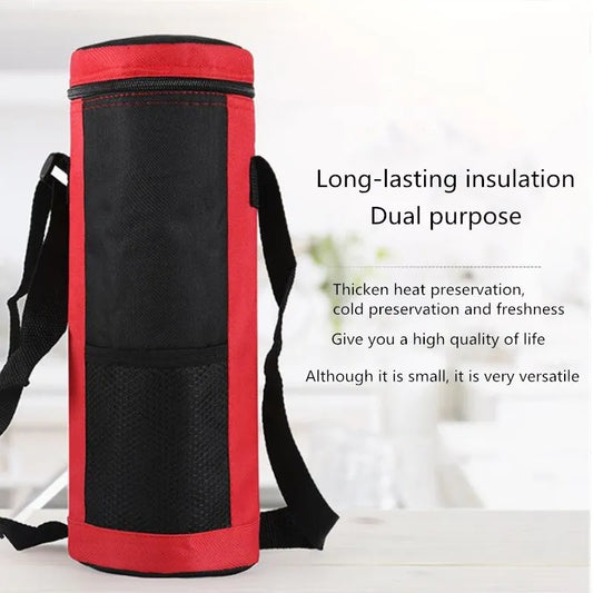 FR : Sac Isotherme Portable 1,5 L – Étui de Transport pour Bouteille d’Eau ou Thermos
EN : Portable 1.5L Thermal Insulated Bottle Bag – Water Bottle or Thermos Carry Case