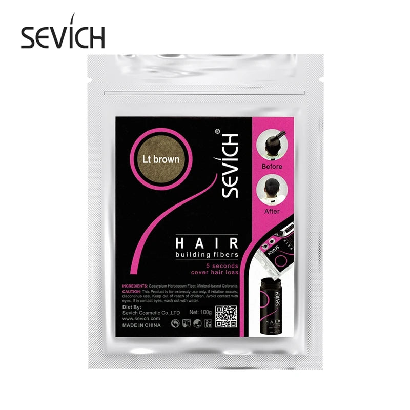 Blender Conceal Styling Fiber Poudres capillaires Anti-perte Fibres capillaires Kératine Extension de cils 100 g Noir 10 couleurs