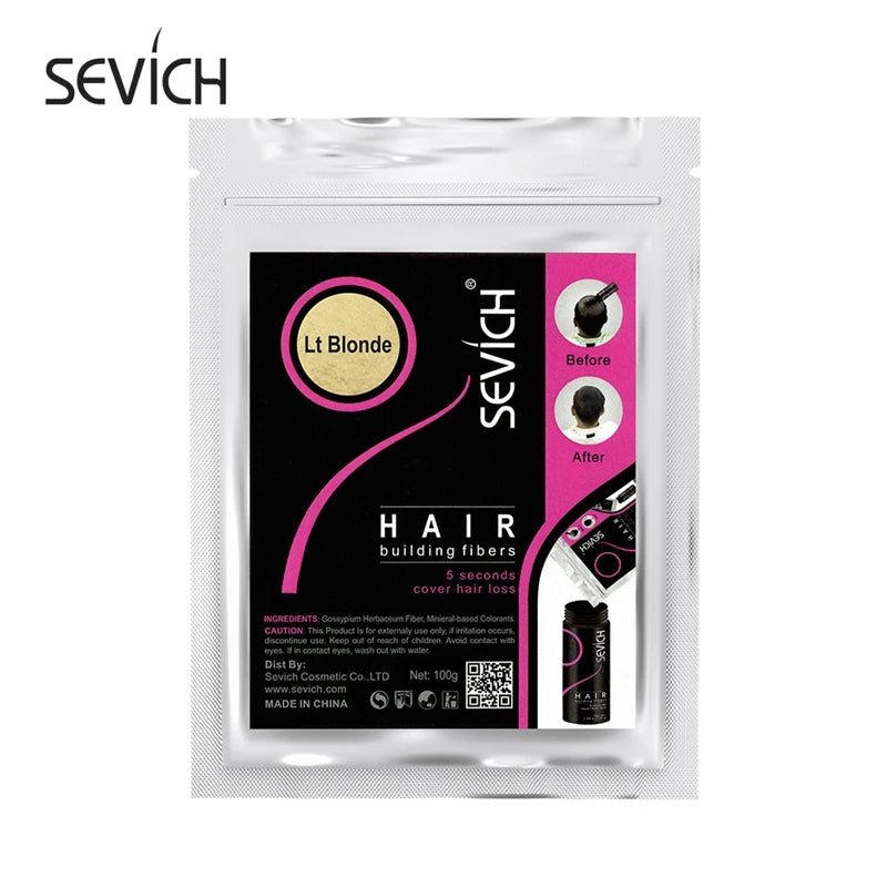 Blender Conceal Styling Fiber Poudres capillaires Anti-perte Fibres capillaires Kératine Extension de cils 100 g Noir 10 couleurs
