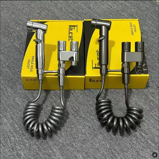 Bathroom set, high pressure hand sprinkler, bathroom cleaning, bathroom accessories, sanitary shower