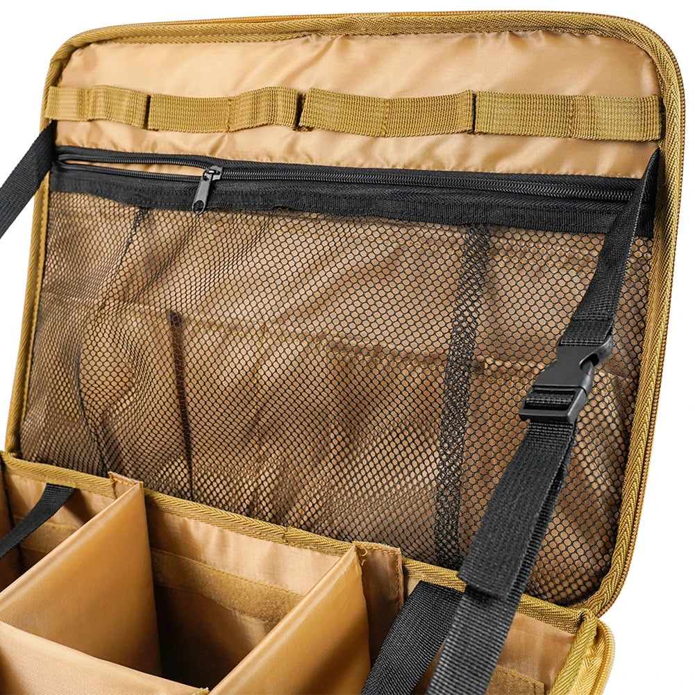 Sac de rangement pour réservoir de gaz de camping en plein air, grande capacité, sac à outils pour clous de sol, bouteille de gaz, ustensiles de cuisine pour pique-nique, kit d'ustensiles