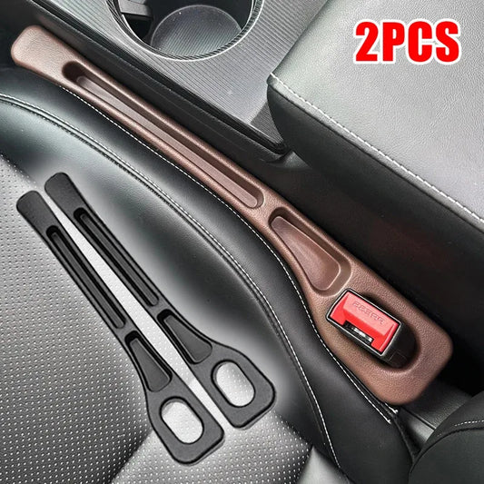 Boîte de rangement pour espace de siège de voiture, 2 pièces, sac entre sièges, organisateur de Console, décoration intérieure, accessoires automobiles